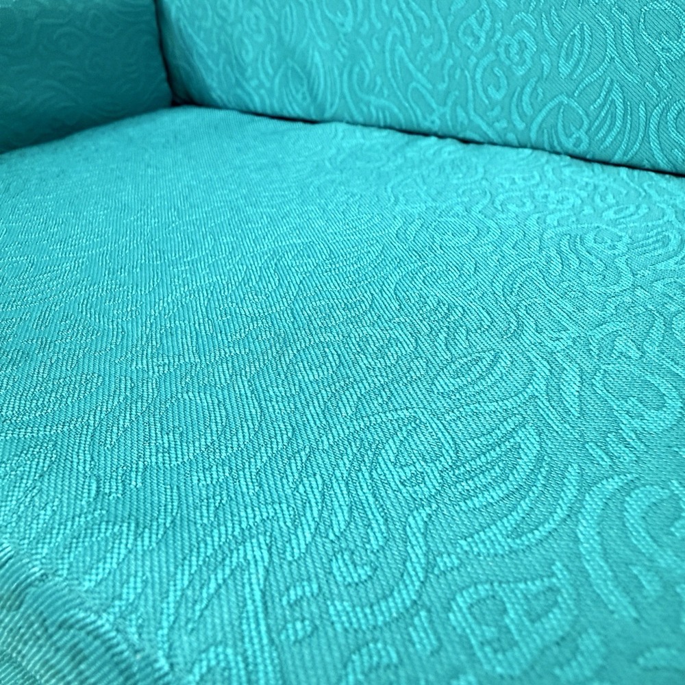 American Girl Maryellen Sofa Bed Couch Sleeper Teal Blue - Couch Only - Picture 14 of 16